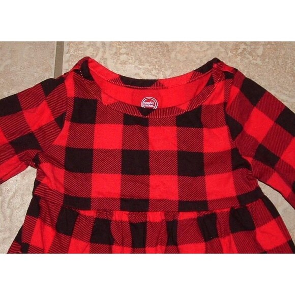 Baby Girls Sz 12 Months Christmas Holiday 2 Pc Dress Lot WONDER NATION - Picture 5 of 5